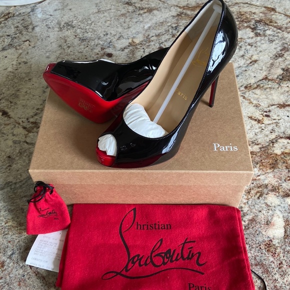 Christian Louboutin Shoes - Christian Louboutin brand new shoes never worn. Size 7 shoe, Heel size 120